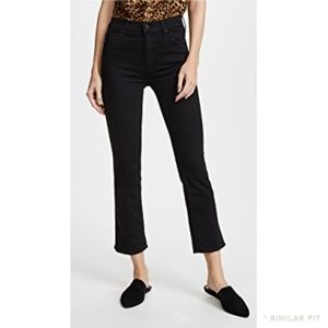 Marc by Marc Jacobs wax finish cropped denim pant